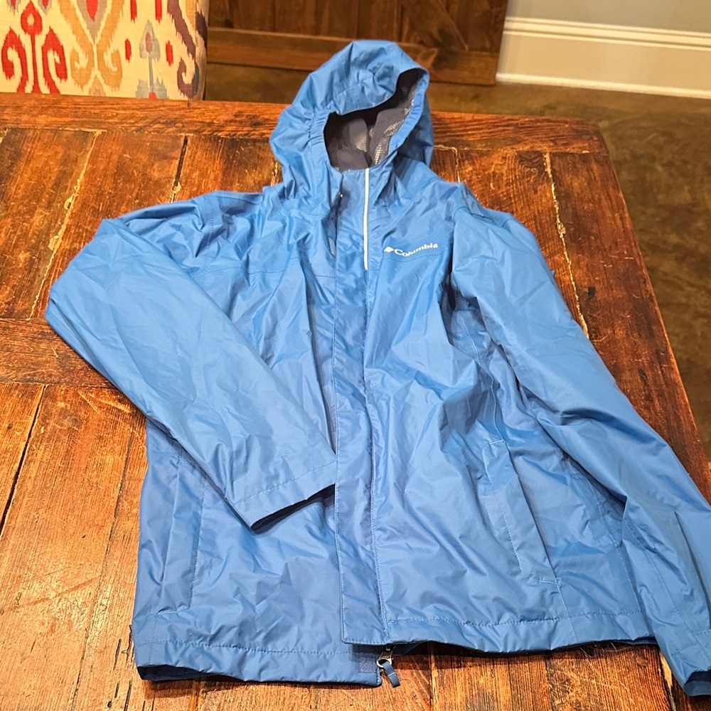 Columbia Kid’s Vibrant Blue Raincoat